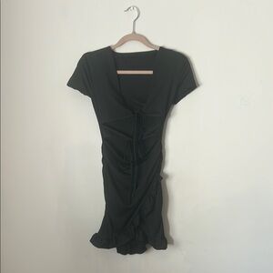 Sexy Black Tied Dress